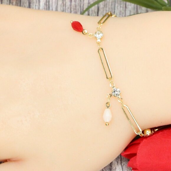 "Trendy Handmade Bracelet – A Stylish Gift for Women & Girls, MAR091338 - Picture 5 of 10